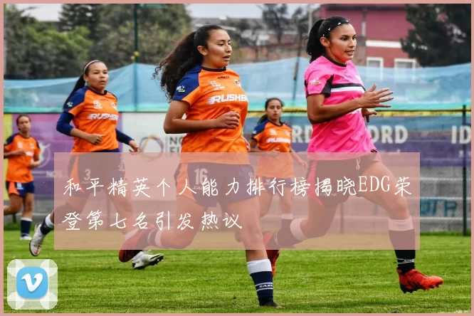 和平精英个人能力排行榜揭晓EDG荣登第七名引发热议