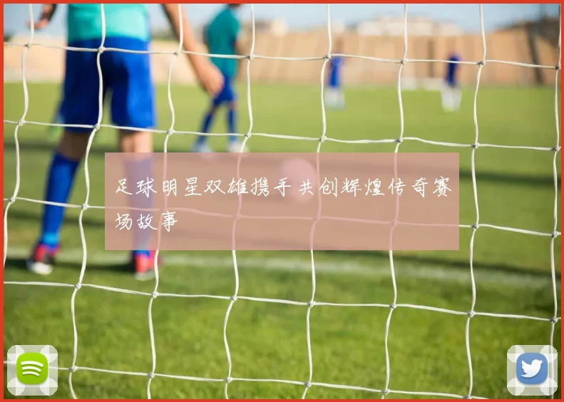 足球明星双雄携手共创辉煌传奇赛场故事