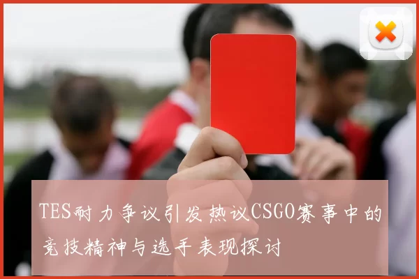 TES耐力争议引发热议CSGO赛事中的竞技精神与选手表现探讨